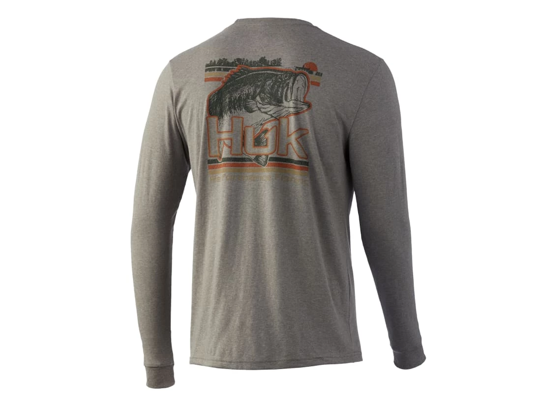 HUK Bass Blast Long Sleeve Tee Brand new ???? HUK Bass Blast Long Sleeve Tee ❤️ -Googan Squad Shop unnamed file 237