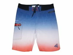 Coupon 👍 Hook & Tackle Tri-colored Boardshorts 🎉