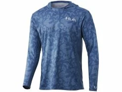 Hot Sale ❤️ HUK Icon X Running Lakes Hoodie ????