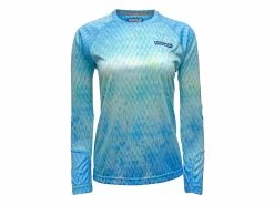 New ✨ Hook & Tackle Scaly 👩 Women's Long Sleeve 👚 Shirt ⭐